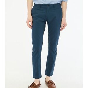 NWT J.CREW Men's Slim Fit TruTemp Chino Pant in Dark Midnight, 36/30